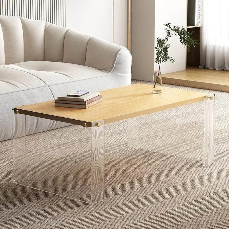 Tea Table Living Room Simple Modern Small Apartment Sofa Side Table Transparent Acrylic Floor Bay Window Мебель Для Дома 보조테이블
Tea Table Living Room Simple Modern Small Apartment Sofa Side Table Transparent Acrylic Floor Bay Window Мебель Для Дома 보조테이블