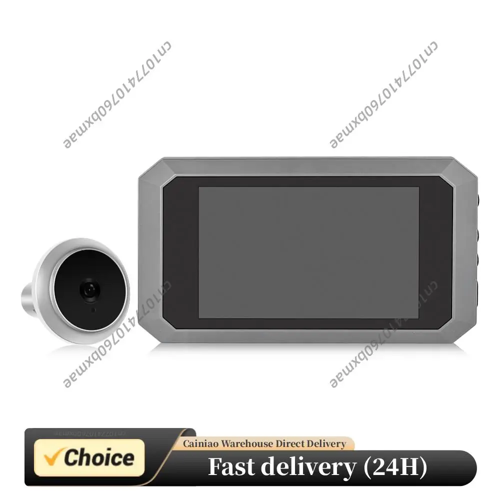 Digital Magic Eye Electronic Viewfinder Photo Recording Door Peephole Camera 3.97in LCD Screen 1400mAh Build-in Lithium Battery
Digital Magic Eye Electronic Viewfinder Photo Recording Door Peephole Camera 3.97in LCD Screen 1400mAh Build-in Lithium Battery