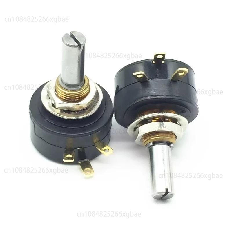 Potentiometer Conductive Plastic Precise 1K 5K Single Circle Continuous Rotation Potentiometer
