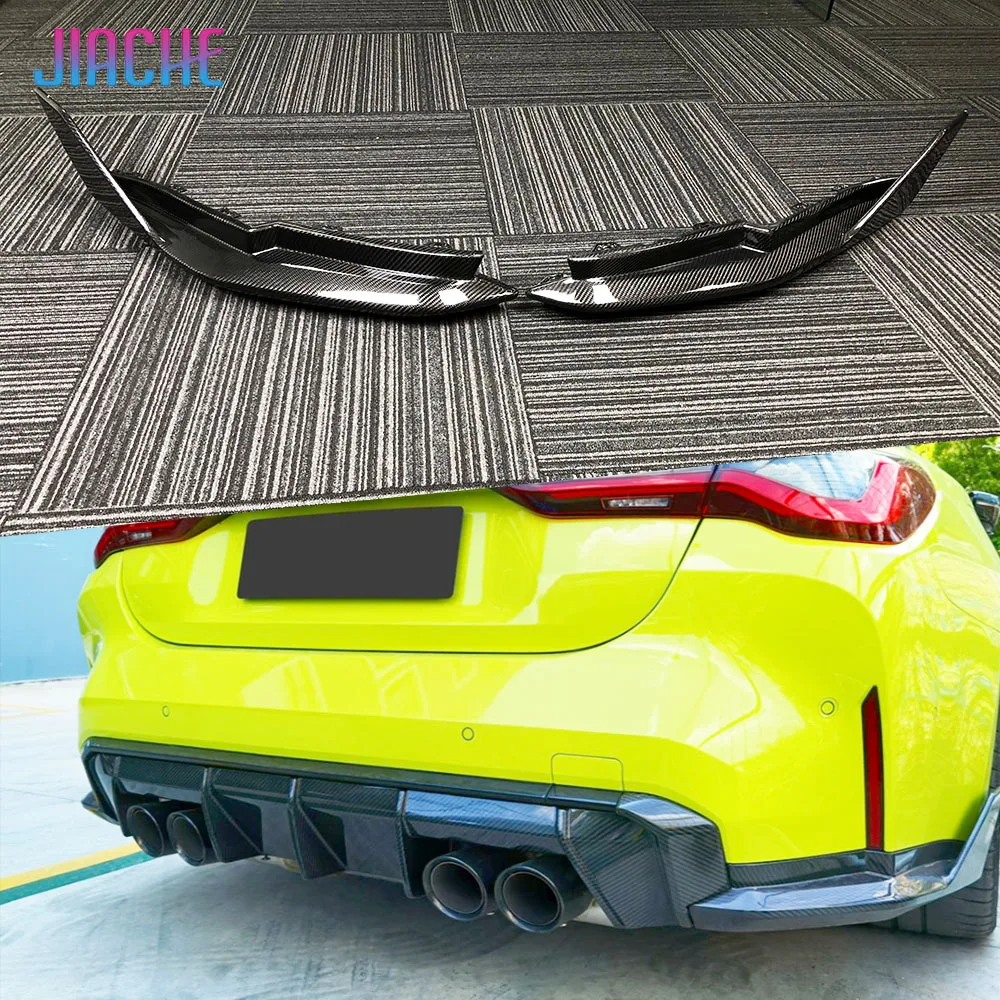 JIACHE Dry Carbon Fiber Rear Diffuser Spoiler Splitters For BMW 3 Series G80 M3 4 Door 2021+ Rear Bumper Diffuser Splitters
JIACHE Dry Carbon Fiber Rear Diffuser Spoiler Splitters For BMW 3 Series G80 M3 4 Door 2021+ Rear Bumper Diffuser Splitters
