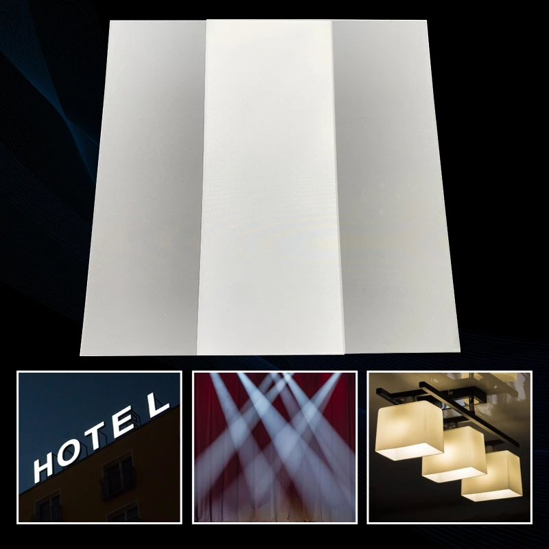 A4 size NFF-UGR3690-800 0.8mmwhite pc led Anti-glare sheet need used with diffusion film
A4 size NFF-UGR3690-800 0.8mmwhite pc led Anti-glare sheet need used with diffusion film