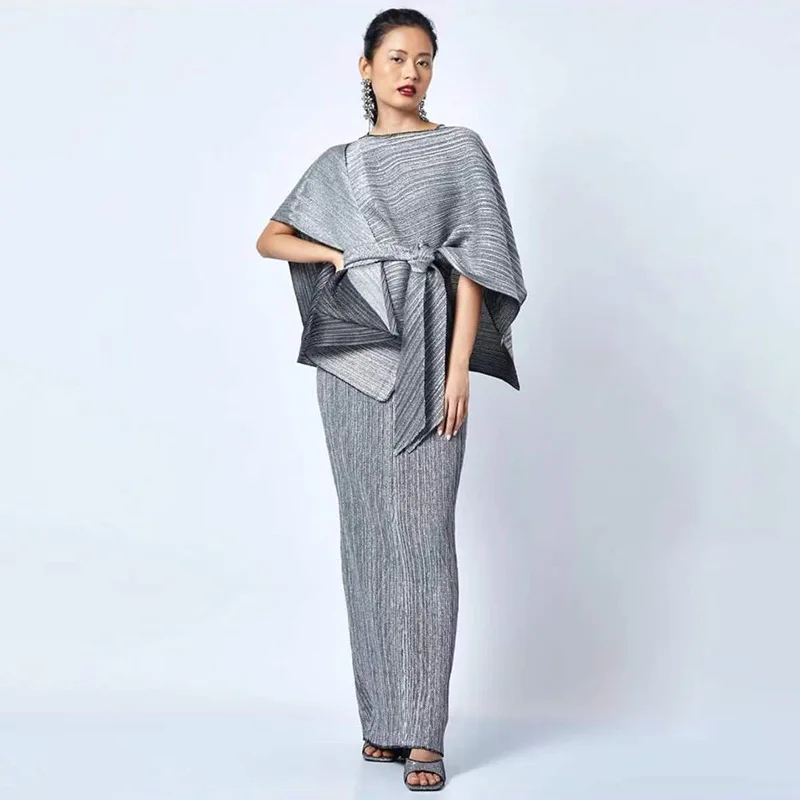 SuperAen Pleated Two-piece Set Women Fashion Elegant Women's Dress European and American Long Dress
SuperAen Pleated Two-piece Set Women Fashion Elegant Women's Dress European and American Long Dress