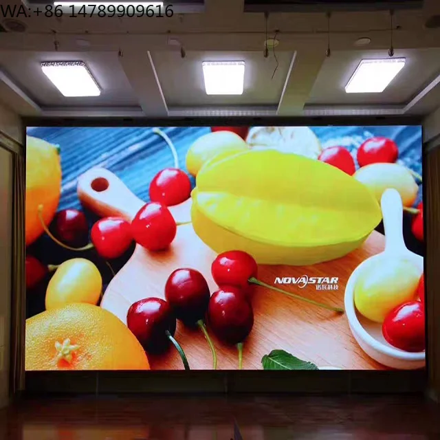 HXT Source Factory Indoor Die-Cast Aluminum HD Full-Color Fixed LED Display P2 Video Wall for Advertising Retail Shopping Mall
HXT Source Factory Indoor Die-Cast Aluminum HD Full-Color Fixed LED Display P2 Video Wall for Advertising Retail Shopping Mall