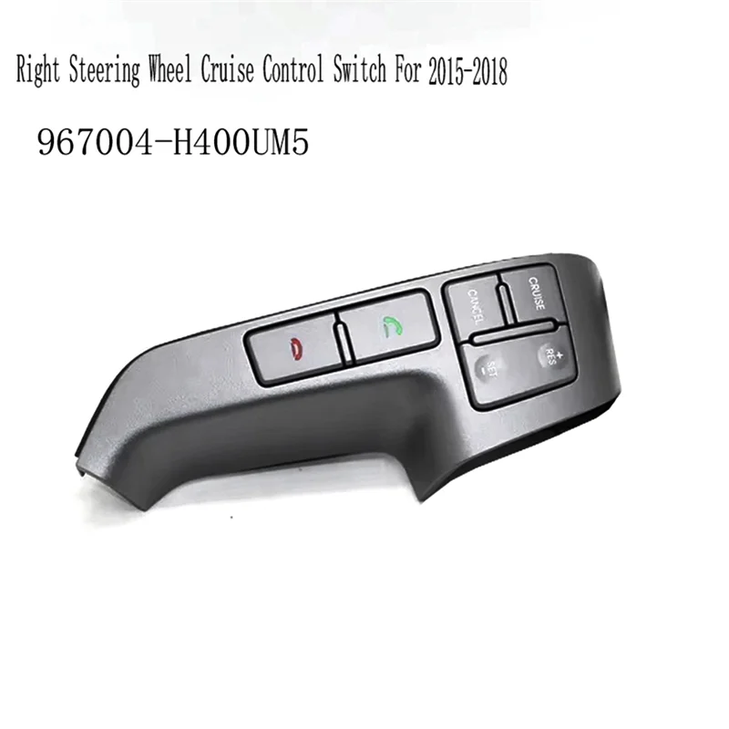 Right Steering Wheel Cruise Control Switch For Hyundai I800 H1 Starex 2015-2018 967004-H400UM5
Right Steering Wheel Cruise Control Switch For Hyundai I800 H1 Starex 2015-2018 967004-H400UM5