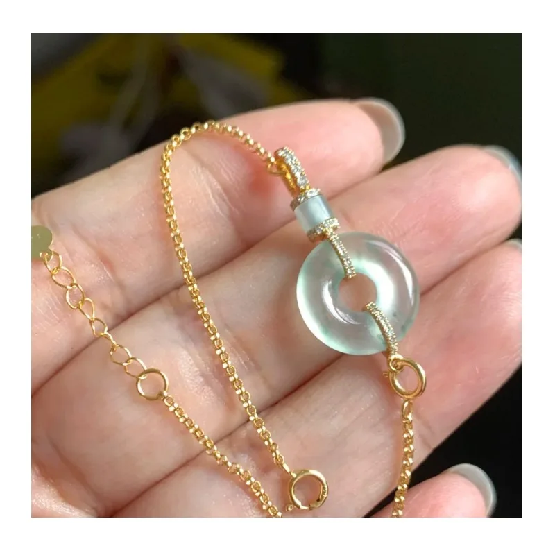 Jade Donut Safety Buckle Air Support Pendant Button Head Universal Double Clip Buckle Bracelet Necklace Connecting Buckle
Jade Donut Safety Buckle Air Support Pendant Button Head Universal Double Clip Buckle Bracelet Necklace Connecting Buckle