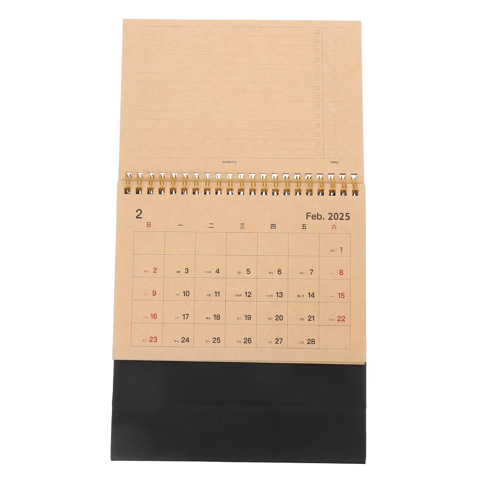 2025 Chinese Minimalist Standing Desk Calendar Flip Wirebound Stylish Office Home Use Monthly Scheduling Note Space
2025 Chinese Minimalist Standing Desk Calendar Flip Wirebound Stylish Office Home Use Monthly Scheduling Note Space
