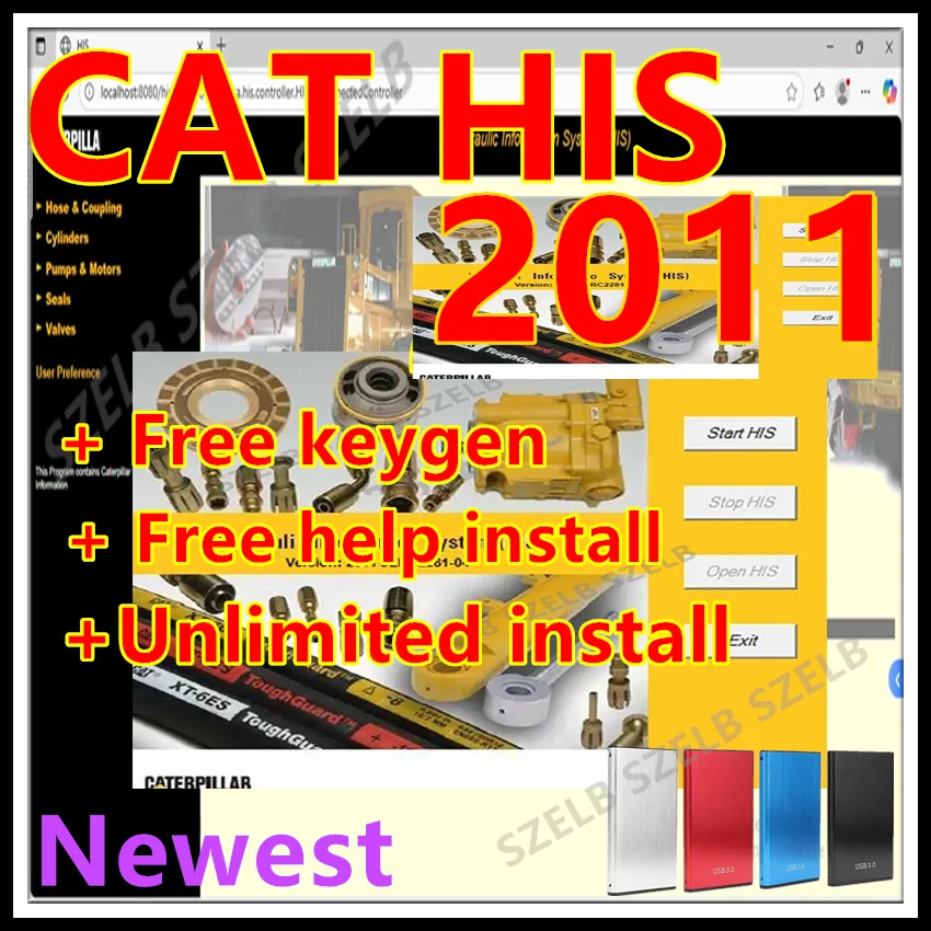 Newewt For Red CAT Caterpillar ET Hydraulic Information System diagnostic program CAT ET HIS 2011+ Unlock keygen+ free install
Newewt For Red CAT Caterpillar ET Hydraulic Information System diagnostic program CAT ET HIS 2011+ Unlock keygen+ free install