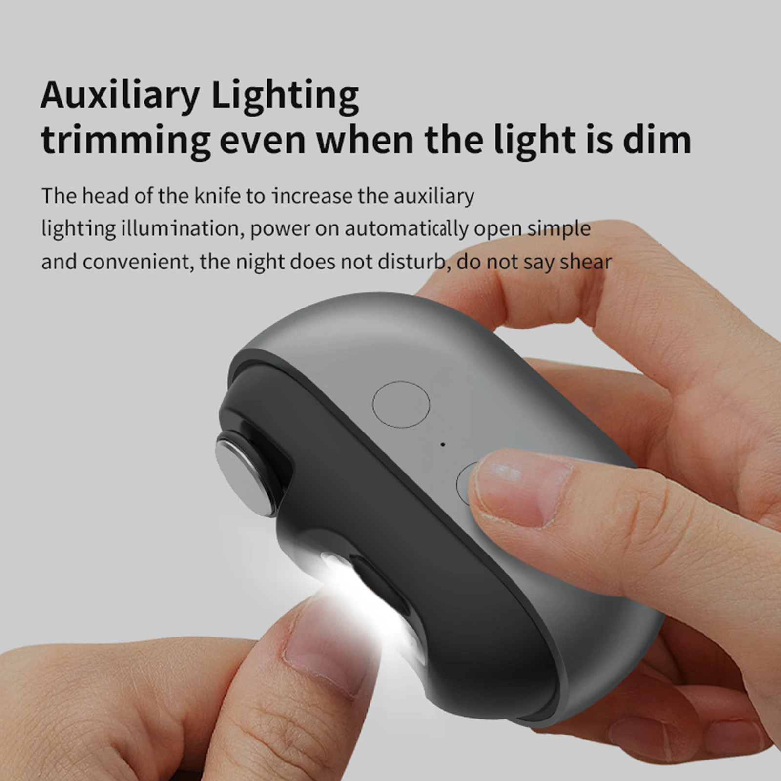 2-in-1 Electric Nails Cutter Trimmer Polisher W/ Auto LED Light TYPE-C Charging Automatic Fingernail Clipper Safe for Kids Adult
2-in-1 Electric Nails Cutter Trimmer Polisher W/ Auto LED Light TYPE-C Charging Automatic Fingernail Clipper Safe for Kids Adult