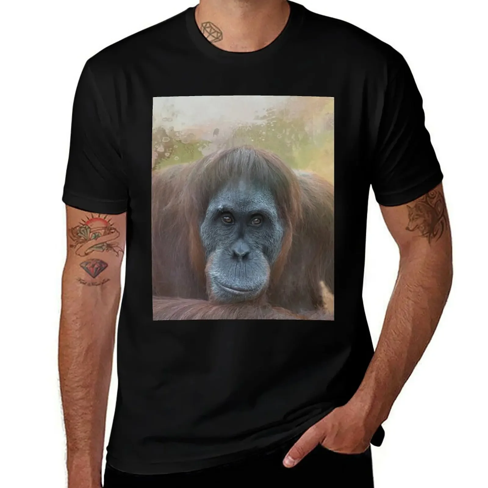 Orang Utan Three T-Shirt summer 2025 custom t-shirts blue lock topping heavy weight t shirts for men
Orang Utan Three T-Shirt summer 2025 custom t-shirts blue lock topping heavy weight t shirts for men