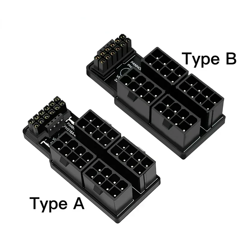 12VHPWR 180 Degree Angled Adapter: ATX 3.0 16 Pin To 4X 8 Pin Power Adapter for 12+4pin RTX 3090Ti 4070Ti 4080 Graphic Card GPU
12VHPWR 180 Degree Angled Adapter: ATX 3.0 16 Pin To 4X 8 Pin Power Adapter for 12+4pin RTX 3090Ti 4070Ti 4080 Graphic Card GPU