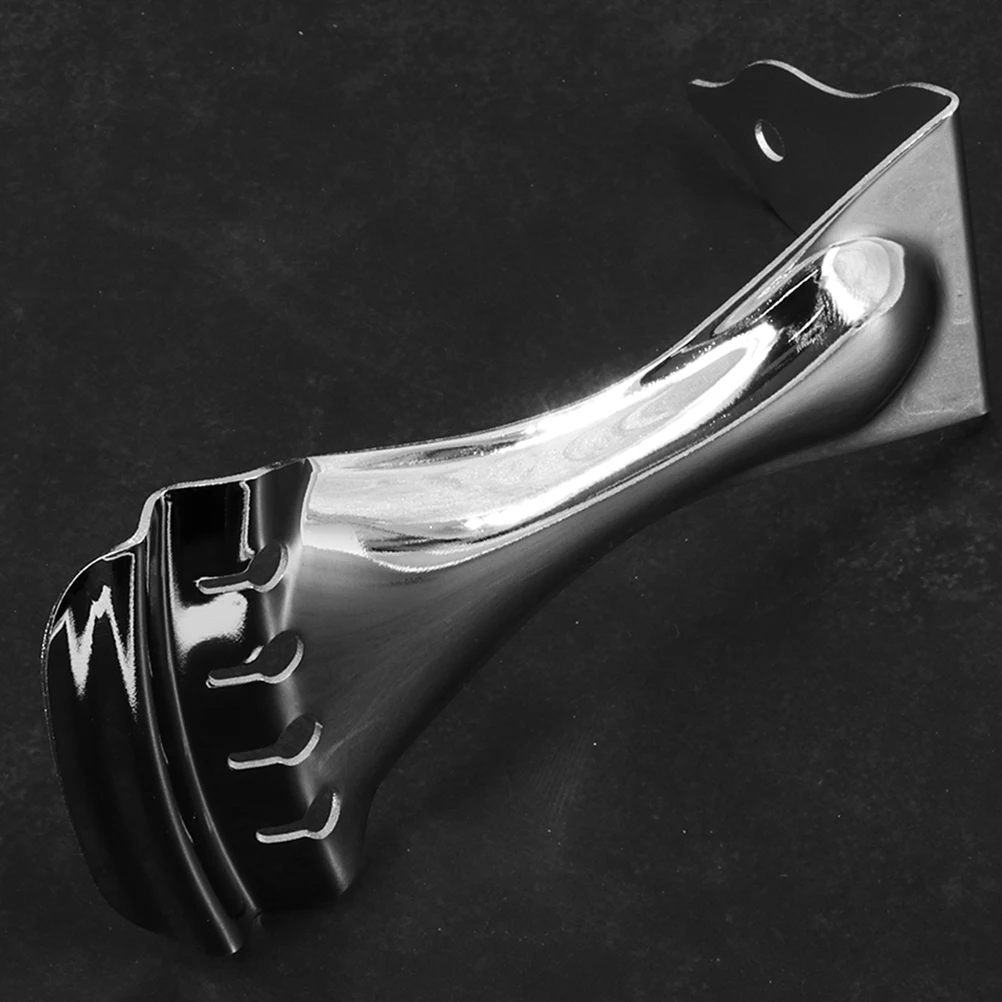 Resonator Guitar Tailpiece 4 String Metal Replacement Part Strong Build Comfortable Design Suitable for Beginner and