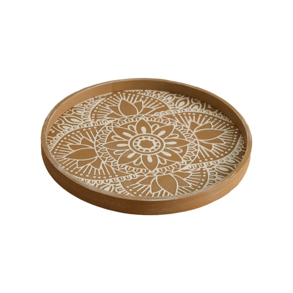 Multipurpose Round Wooden Serving Tray Large Capacity Space Saving Fruit Storage Tray Decorative Food Bread Pan Farmhouse
Multipurpose Round Wooden Serving Tray Large Capacity Space Saving Fruit Storage Tray Decorative Food Bread Pan Farmhouse