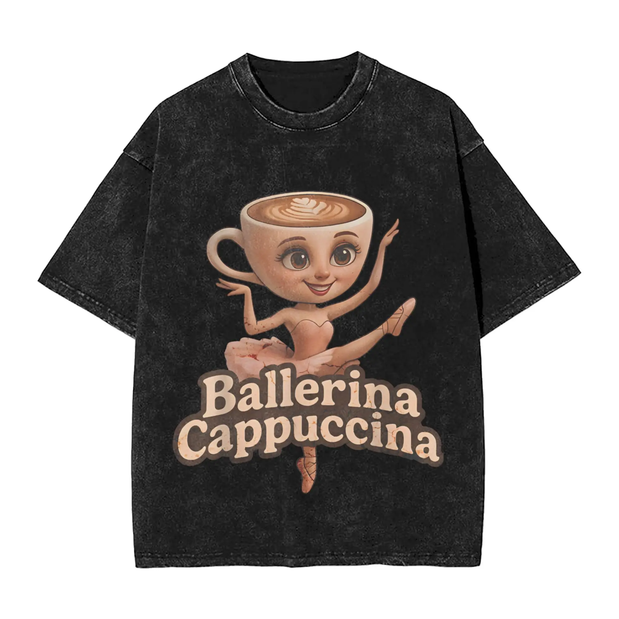 Забавная итальянская футболка Ballerina Capuccina Brainrot, уличная винтажная футболка в стиле хип-хоп, футболки для мужчин и женщин, хлопок Harajuku
Забавная итальянская футболка Ballerina Capuccina Brainrot, уличная винтажная футболка в стиле хип-хоп, футболки для мужчин и женщин, хлопок Harajuku