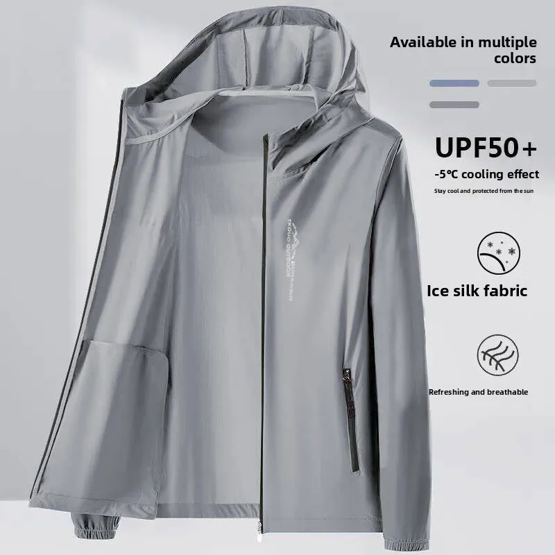 2026 New Men's Ice Silk UPF50 Sun Protection Clothing Thin Breathable Fishing Clothing Summer Anti-Uv Lightweight Hooded
2026 New Men's Ice Silk UPF50 Sun Protection Clothing Thin Breathable Fishing Clothing Summer Anti-Uv Lightweight Hooded