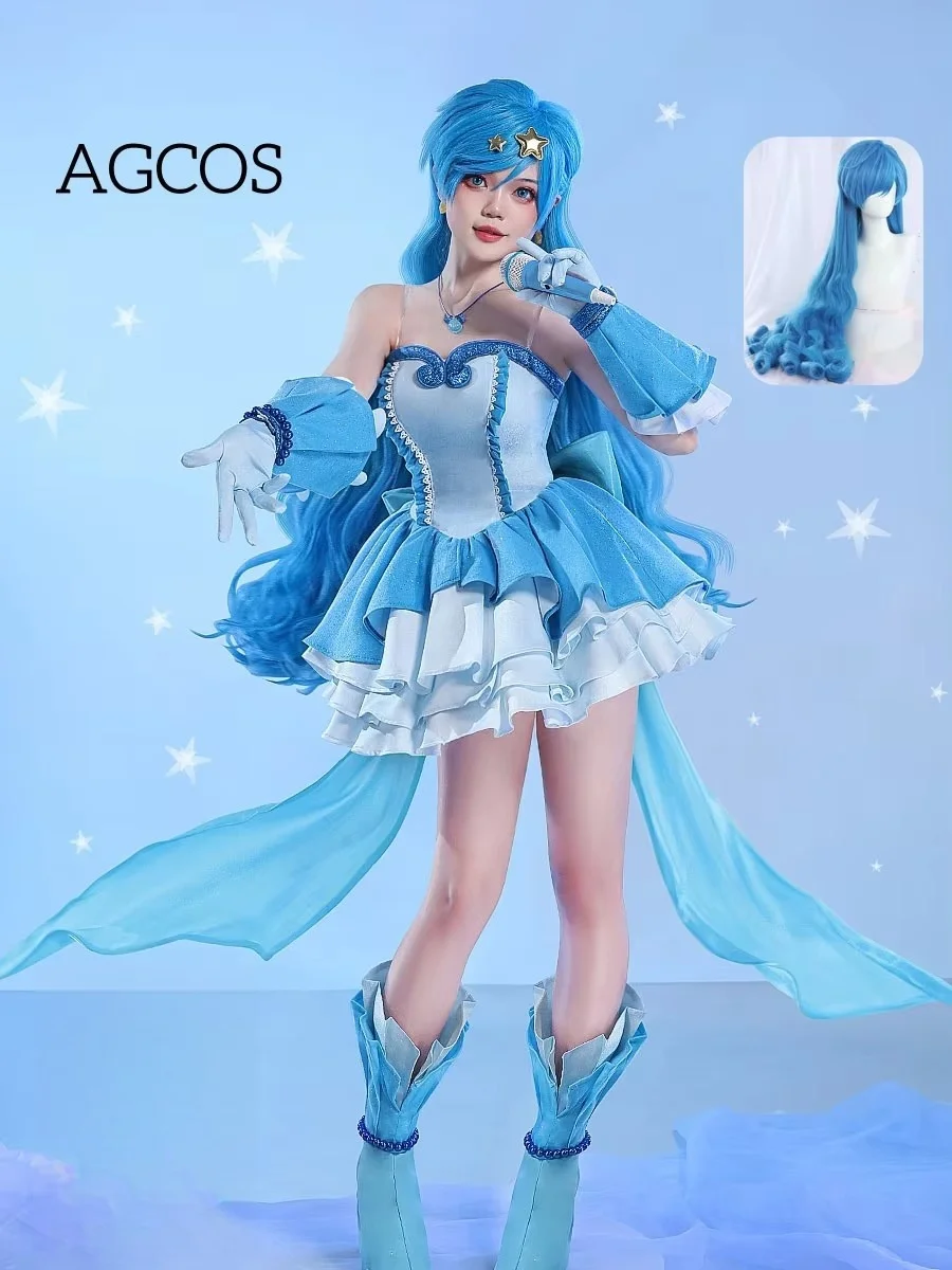 AGCOS Mermaid Melody Hanon Hosho Cosplay Costume Woman Christmas Roleplay Outfits Dress Clothes Sets Wig Mermaid Melody Cosplay
AGCOS Mermaid Melody Hanon Hosho Cosplay Costume Woman Christmas Roleplay Outfits Dress Clothes Sets Wig Mermaid Melody Cosplay