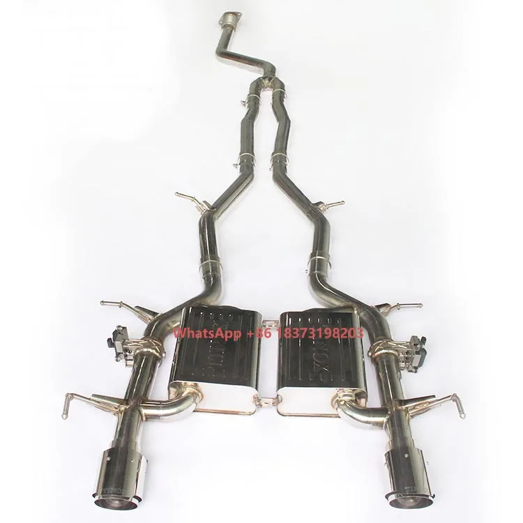 Performance Electronic Valve Exhaust System Stainless Steel Catback Muffler Pipe for Cadillac ATS ATSL 2016+ Catalytic Converter
Performance Electronic Valve Exhaust System Stainless Steel Catback Muffler Pipe for Cadillac ATS ATSL 2016+ Catalytic Converter