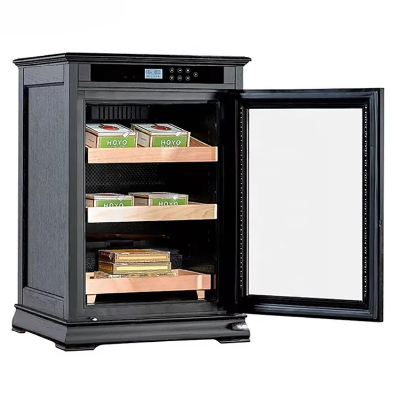 Коммерческие сигарные увлажнители небольшой емкости, холодильный шкаф для хьюмидора с контролем температуры и влажности
Коммерческие сигарные увлажнители небольшой емкости, холодильный шкаф для хьюмидора с контролем температуры и влажности