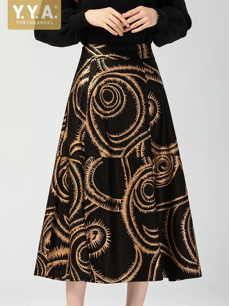 2025 Female Vintage Floral Printed Genuine Leather Skirts Elegant High Waist Side Zipper Natural Sheepskin Fashion Office Lady
2025 Female Vintage Floral Printed Genuine Leather Skirts Elegant High Waist Side Zipper Natural Sheepskin Fashion Office Lady
