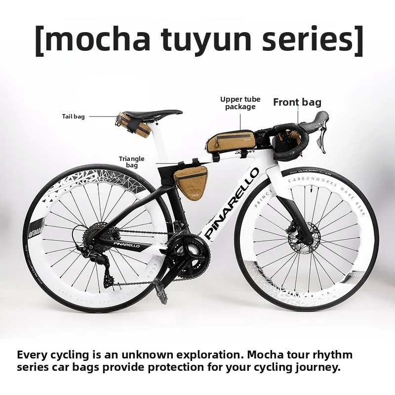 ESLNF Mocha Tuyun Bicycle Bag Large Capacity Upper Tube Bag Triangle Bag MTB Front Bag Saddle Rear Bag Riding Equipment
ESLNF Mocha Tuyun Bicycle Bag Large Capacity Upper Tube Bag Triangle Bag MTB Front Bag Saddle Rear Bag Riding Equipment
