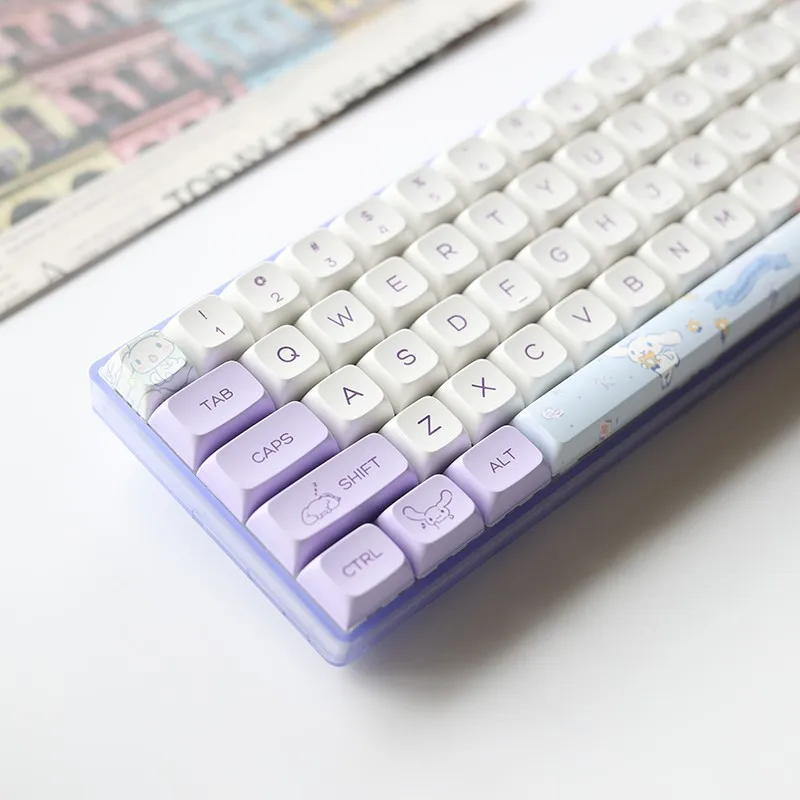 Cute dog theme keycap xda height five-sided hot sublimation PBT material is suitable for a variety of mechanical keyboard caps
Cute dog theme keycap xda height five-sided hot sublimation PBT material is suitable for a variety of mechanical keyboard caps