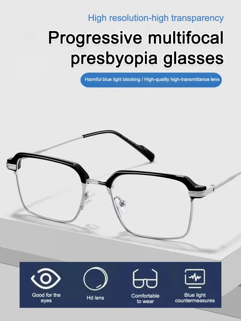 Men’s Metal Frame Auto-Focus Magnifying Photochromic Beauty Glasses with Anti-Blue Light Protection and Adjustable Zoom Lens
Men’s Metal Frame Auto-Focus Magnifying Photochromic Beauty Glasses with Anti-Blue Light Protection and Adjustable Zoom Lens