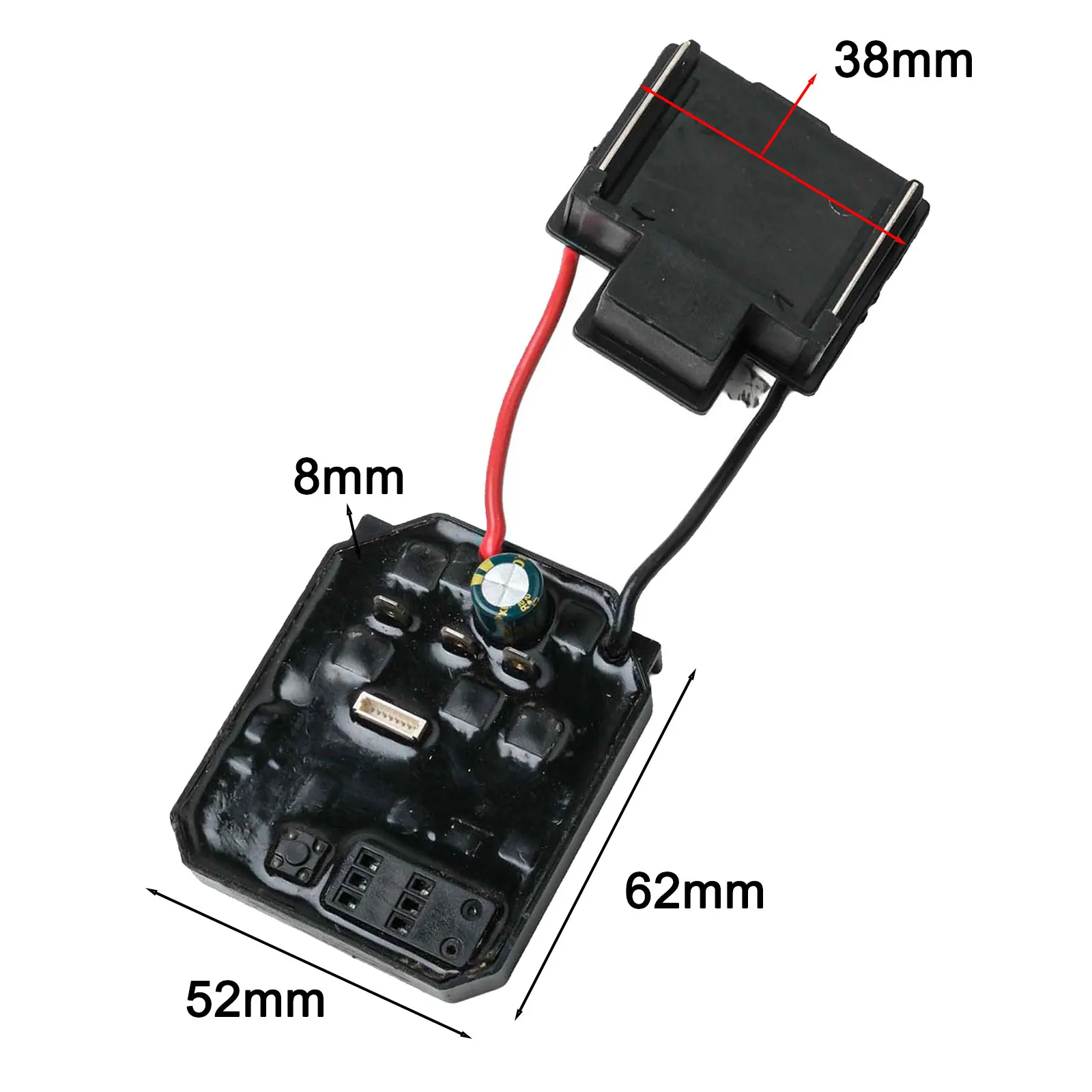 For Power Tool Applications 62*52mm 2.44*2 In Power Tool Controller Board Brushless Electric Wrench Part Electric Wrench Drive
For Power Tool Applications 62*52mm 2.44*2 In Power Tool Controller Board Brushless Electric Wrench Part Electric Wrench Drive