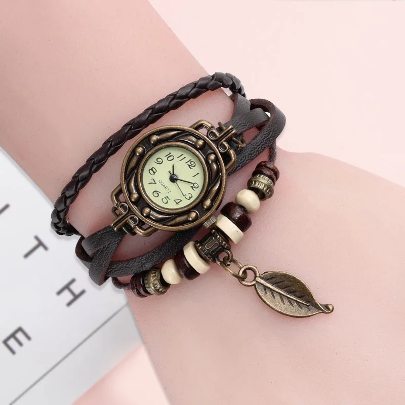 High Quality Women Watches Genuine Leather Vintage Quartz Dress Watch Bracelet Wristwatches Watch Women Luxury Watch
High Quality Women Watches Genuine Leather Vintage Quartz Dress Watch Bracelet Wristwatches Watch Women Luxury Watch