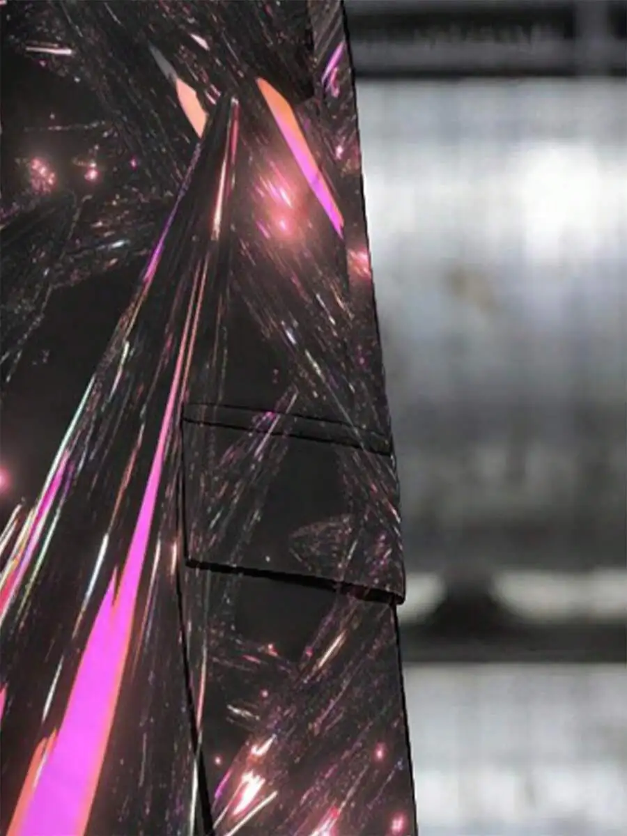 Mens Futuristic Pink Purple Shimmer Geometric Digital Print Loose Cargo Shorts With Multiple Pockets Drawstring Waist
Mens Futuristic Pink Purple Shimmer Geometric Digital Print Loose Cargo Shorts With Multiple Pockets Drawstring Waist