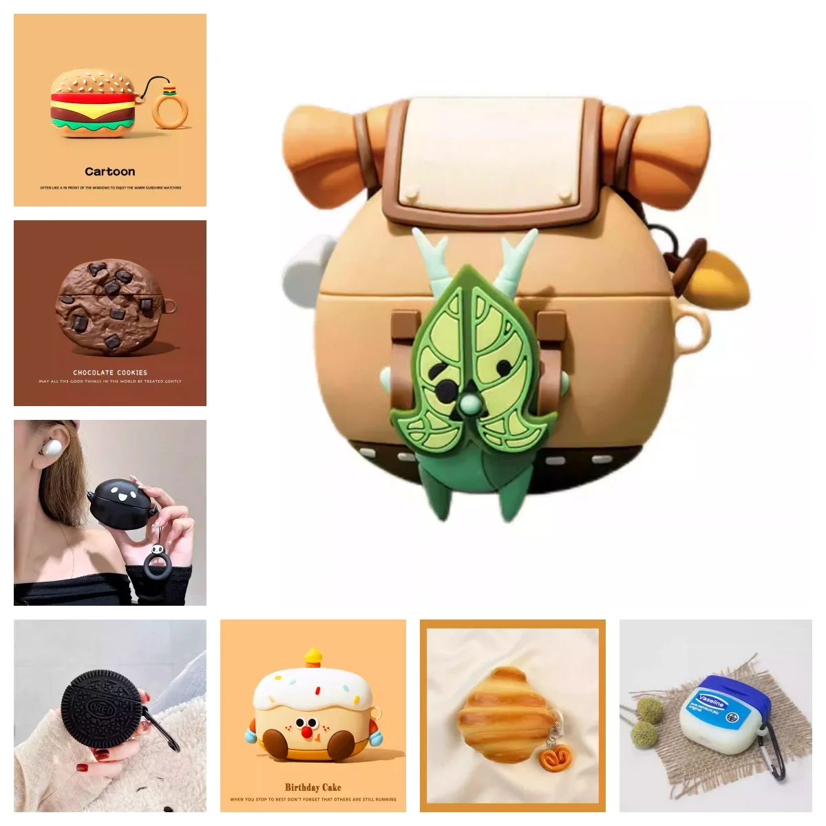 Cartoon Silicone For AirPods Pro3 Case Earphone Accessories Soft Shell for AirPods 4 Pro2 Protective Sleeve Funda 2025 
Cartoon Silicone For AirPods Pro3 Case Earphone Accessories Soft Shell for AirPods 4 Pro2 Protective Sleeve Funda 2025