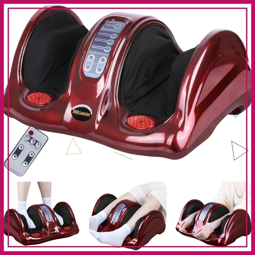 Shiatsu Foot Massager Machine with Remote, Kneading & Rolling for Feet, Ankle, Calf, Leg - Ideal Gift for Parents
Shiatsu Foot Massager Machine with Remote, Kneading & Rolling for Feet, Ankle, Calf, Leg - Ideal Gift for Parents