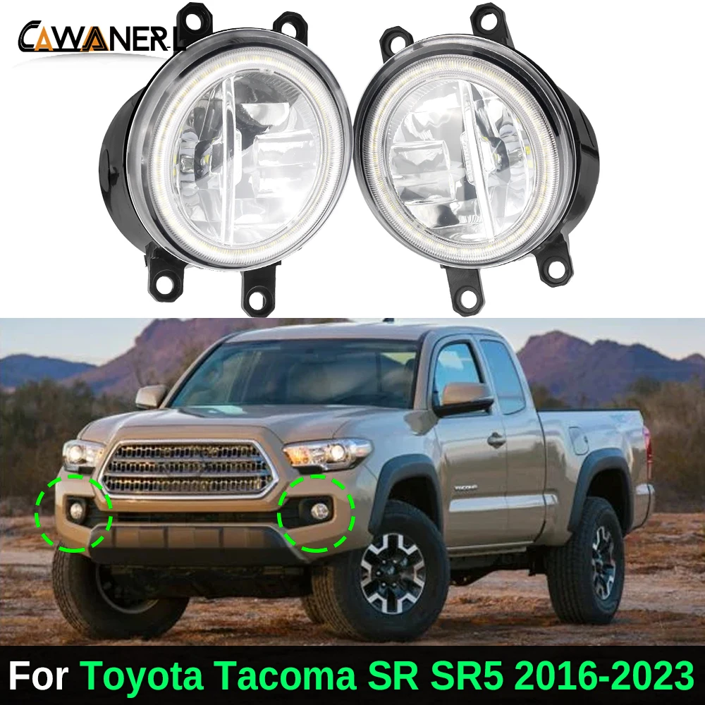 2 X Car External LED Fog Light Angel Eye Daylight For Toyota Tacoma SR SR5 2016-2023 30W H11 Fog Lamp Assmbly DRL
2 X Car External LED Fog Light Angel Eye Daylight For Toyota Tacoma SR SR5 2016-2023 30W H11 Fog Lamp Assmbly DRL