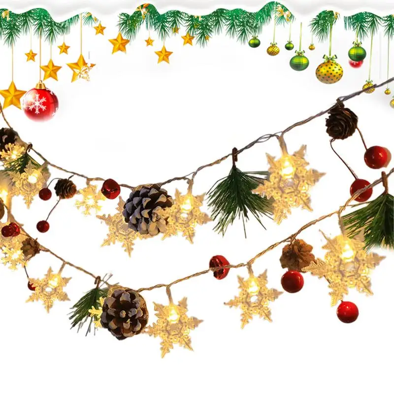 Pine Cone Garland Lights 6.56Ft Led Christmas Lights Lighted Garland Christmas 20 Led Battery Operated For Outdoor
Pine Cone Garland Lights 6.56Ft Led Christmas Lights Lighted Garland Christmas 20 Led Battery Operated For Outdoor