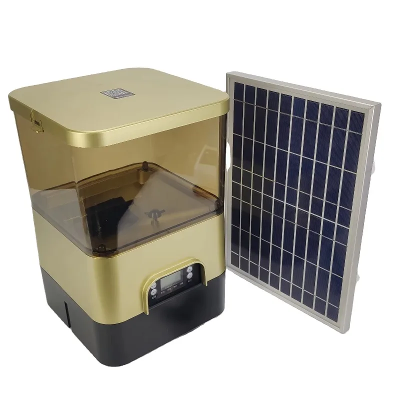 Automatic Eco-Friendly Charge-Powered Fish Feeder for Aquaculture and Fish Ponds
Automatic Eco-Friendly Charge-Powered Fish Feeder for Aquaculture and Fish Ponds