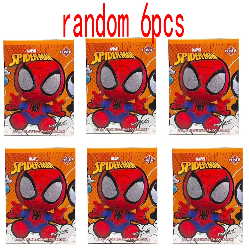 Плюшевые фигурки-сюрпризы Spider-Man Series Blind Box Cosbi: аниме-аксессуары, подвески для рюкзаков, украшения, подарок-сюрприз для мальчиков (хит продаж)
Плюшевые фигурки-сюрпризы Spider-Man Series Blind Box Cosbi: аниме-аксессуары, подвески для рюкзаков, украшения, подарок-сюрприз для мальчиков (хит продаж)