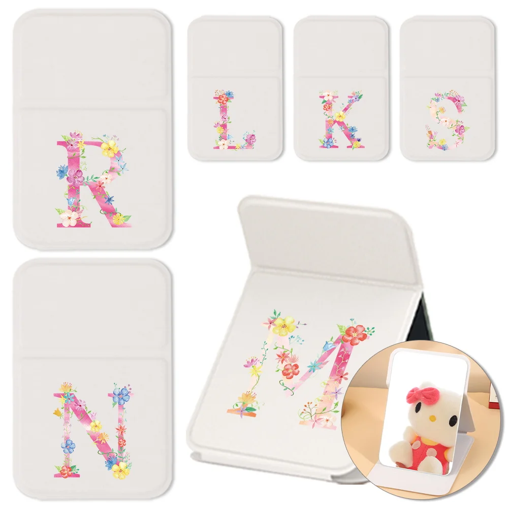 Fashion Pu Folding Makeup Mirror Creative Desktop Makeup Mirror Easy To Carry Vanity Mirror Cosmetic Tool Pink Letter Pattern
Fashion Pu Folding Makeup Mirror Creative Desktop Makeup Mirror Easy To Carry Vanity Mirror Cosmetic Tool Pink Letter Pattern
