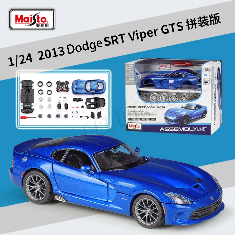 Maisto 1:24 Dodge SRT Viper GTS 2013 Assembled Version Model Car Die-Cast Miniature Cars Models Collection Toy Gifts Wholesale
Maisto 1:24 Dodge SRT Viper GTS 2013 Assembled Version Model Car Die-Cast Miniature Cars Models Collection Toy Gifts Wholesale