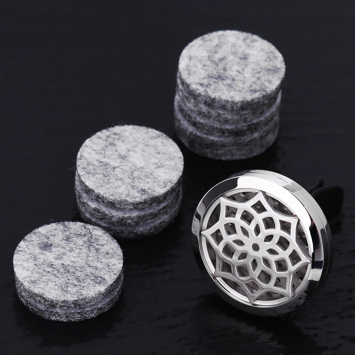 Aromatherapy Car Diffuser Clip Oil Sunflower Shaped Portable Washable Stainless Steel Perfume Accessories Car Air
Aromatherapy Car Diffuser Clip Oil Sunflower Shaped Portable Washable Stainless Steel Perfume Accessories Car Air