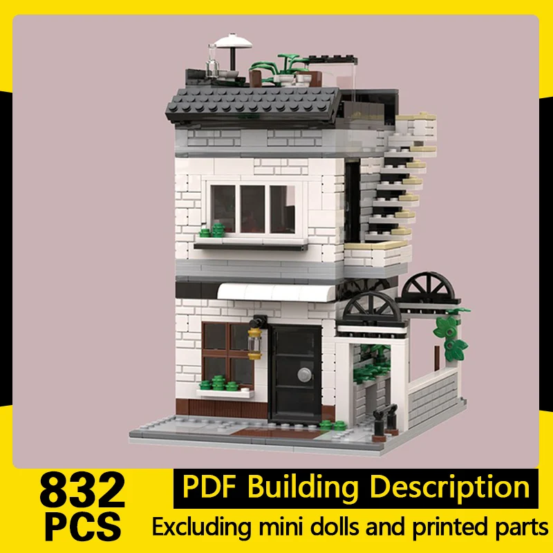 City Street View Model MOC Building Bricks Apartment House Modular Technology Gifts Holiday Assemble Children Toys Suit
City Street View Model MOC Building Bricks Apartment House Modular Technology Gifts Holiday Assemble Children Toys Suit