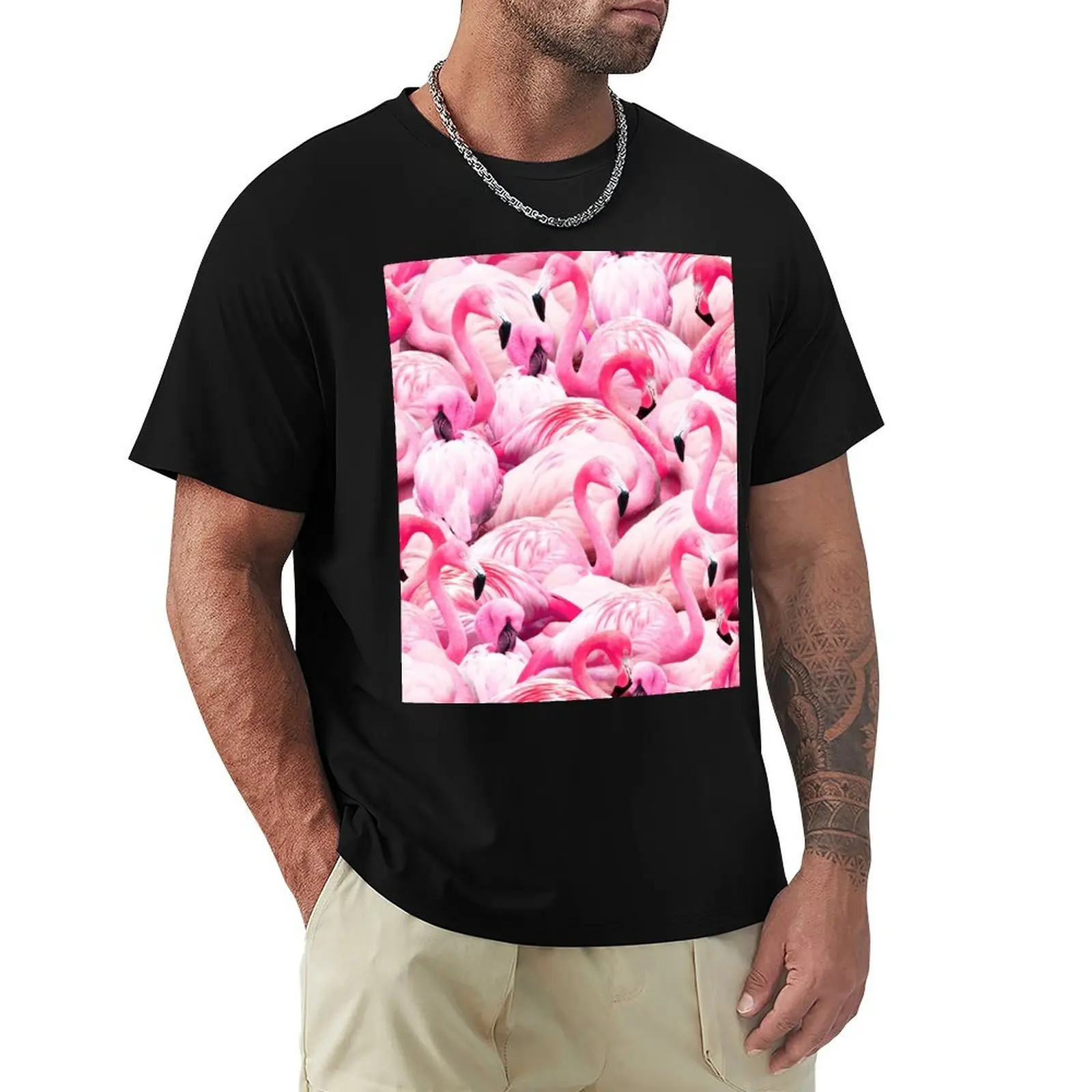 Flamingo Party T-Shirt Festival Casual Short Sleeve
Flamingo Party T-Shirt Festival Casual Short Sleeve
