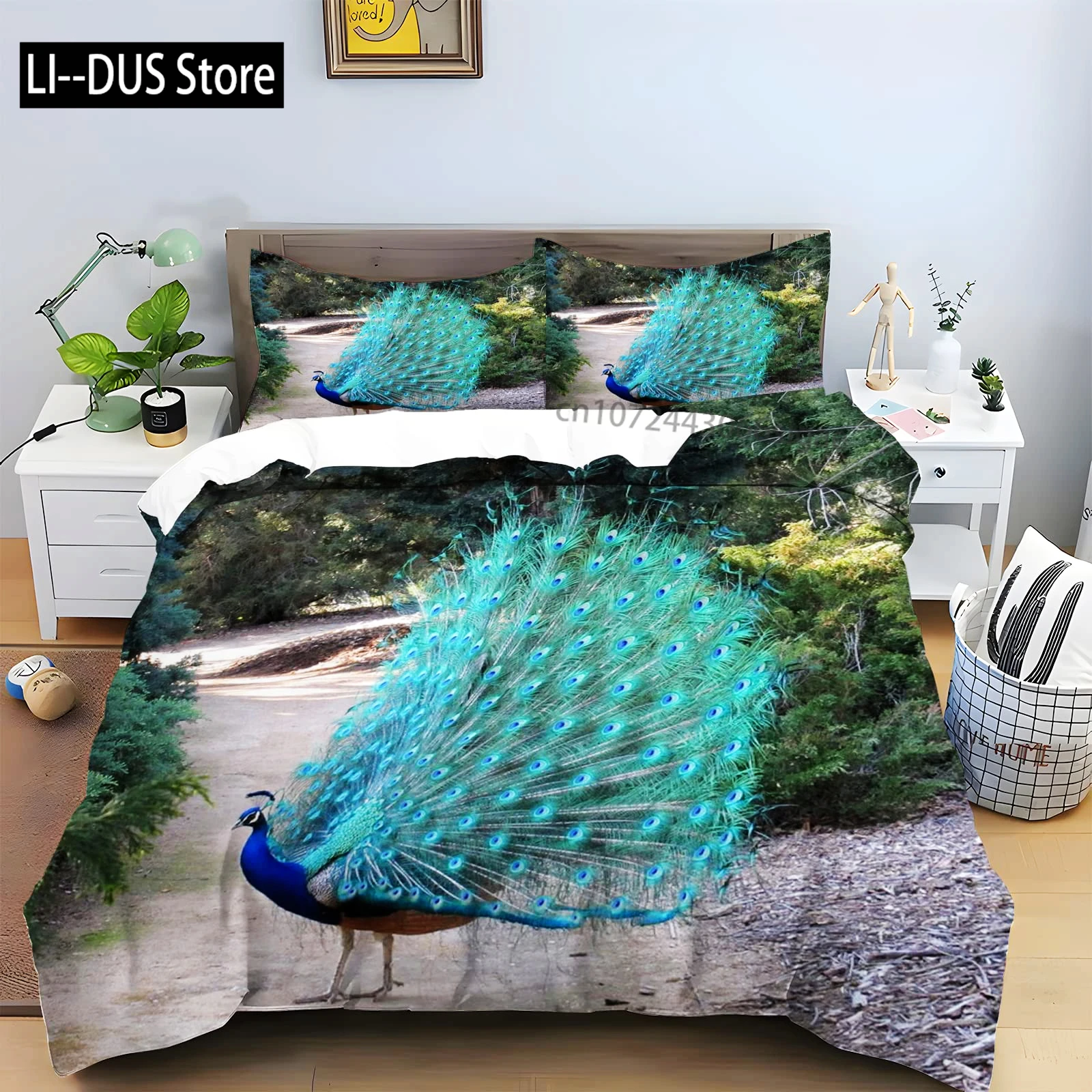 Peacock Comforter Cover Bedding Set For Kids Adults Girls Animals Duvet Cover 1 Duvet Cover With 2 Pillowcases King Queen Size
Peacock Comforter Cover Bedding Set For Kids Adults Girls Animals Duvet Cover 1 Duvet Cover With 2 Pillowcases King Queen Size