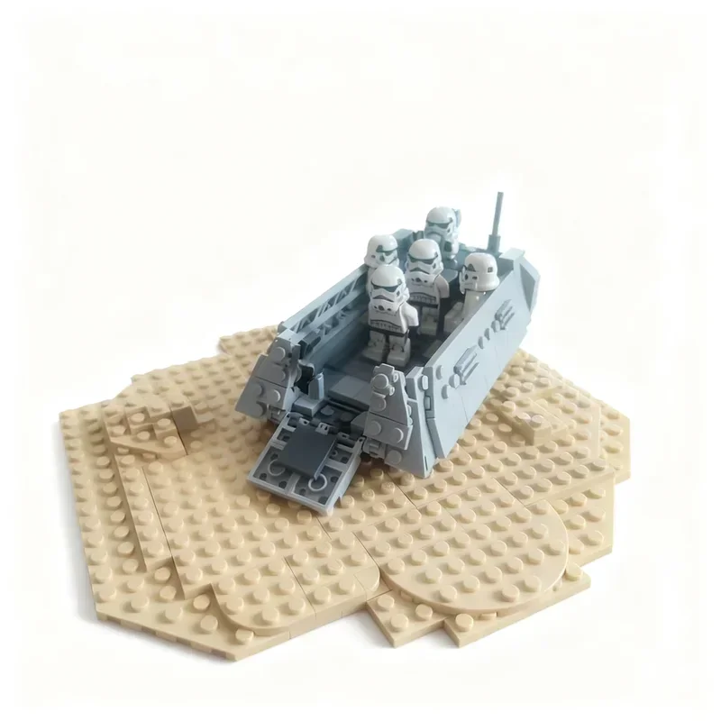209PCS MOC Star Battle Empire Hover Transport Model Building Blocks Creative Assembly Space Display Home Decor Construction Gift
209PCS MOC Star Battle Empire Hover Transport Model Building Blocks Creative Assembly Space Display Home Decor Construction Gift