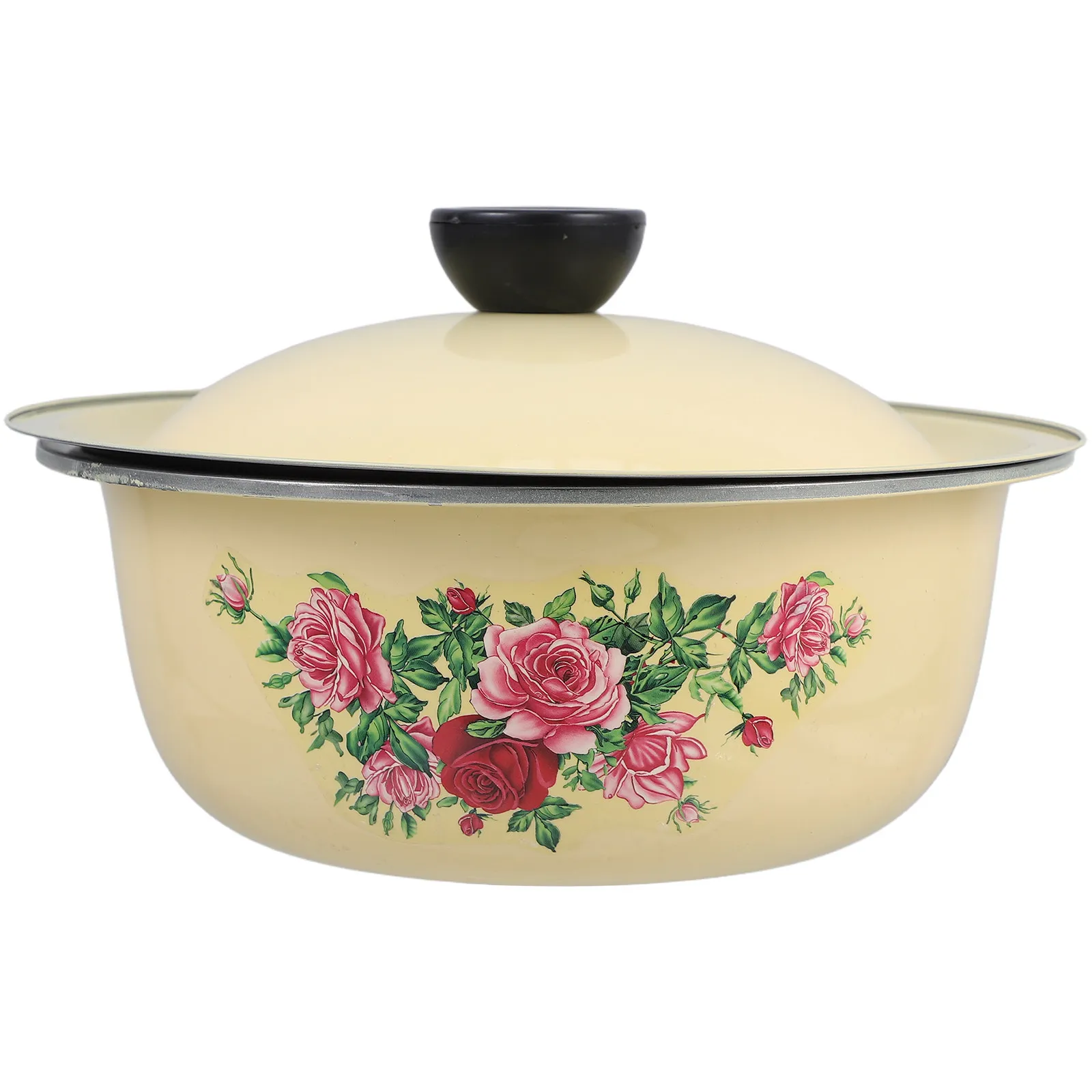 18Cm Vintage Enamel Bowl with Dustproof Lid Retro Multifunctional Mixing Bowl for Kneading Dough Storing Leftovers Cereal Enamel
18Cm Vintage Enamel Bowl with Dustproof Lid Retro Multifunctional Mixing Bowl for Kneading Dough Storing Leftovers Cereal Enamel
