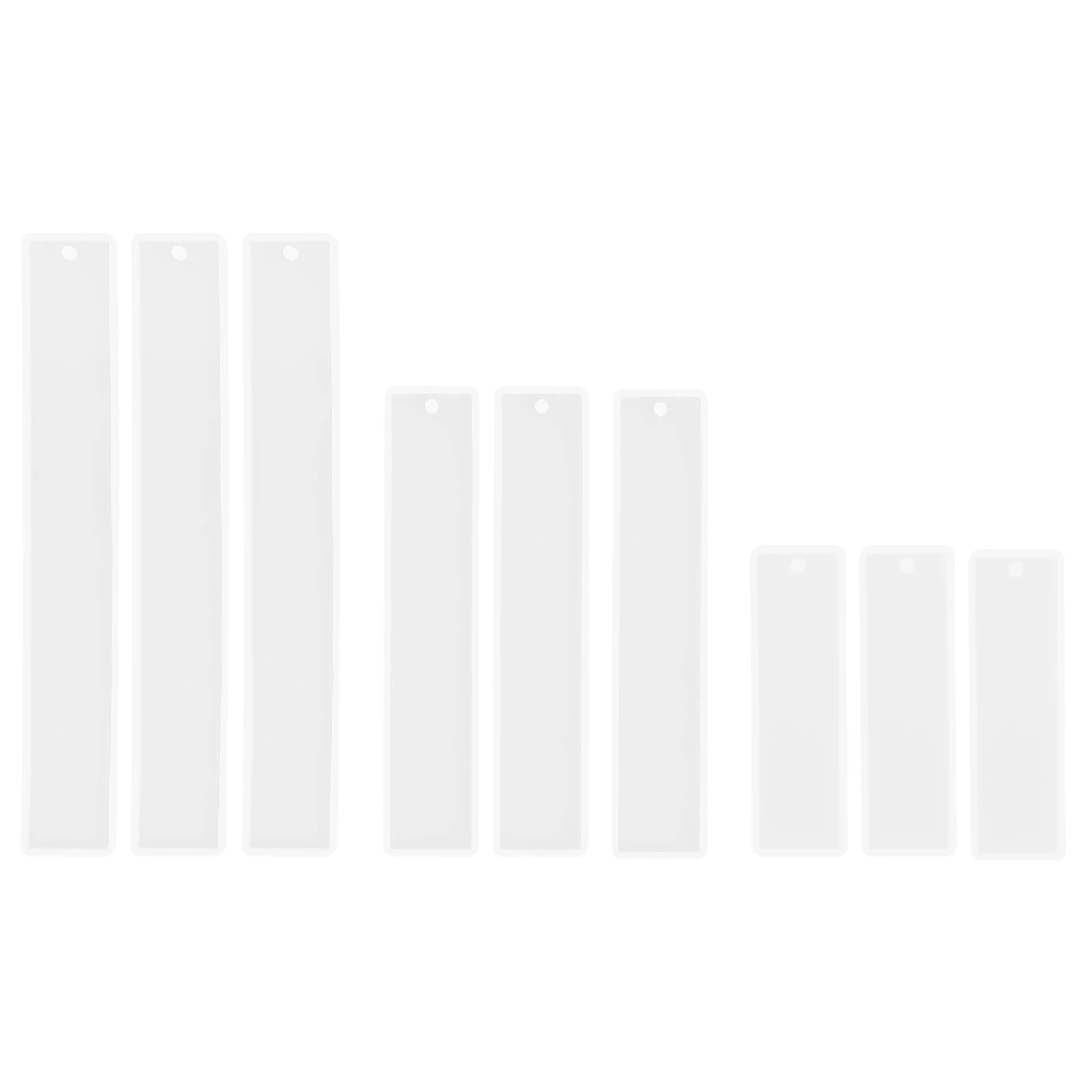 9pcs Bookmark Silicone Mold Jewelry Mould Crystal Epoxy Craft Silica Gel Resin DIY Accessories Components Parts
9pcs Bookmark Silicone Mold Jewelry Mould Crystal Epoxy Craft Silica Gel Resin DIY Accessories Components Parts