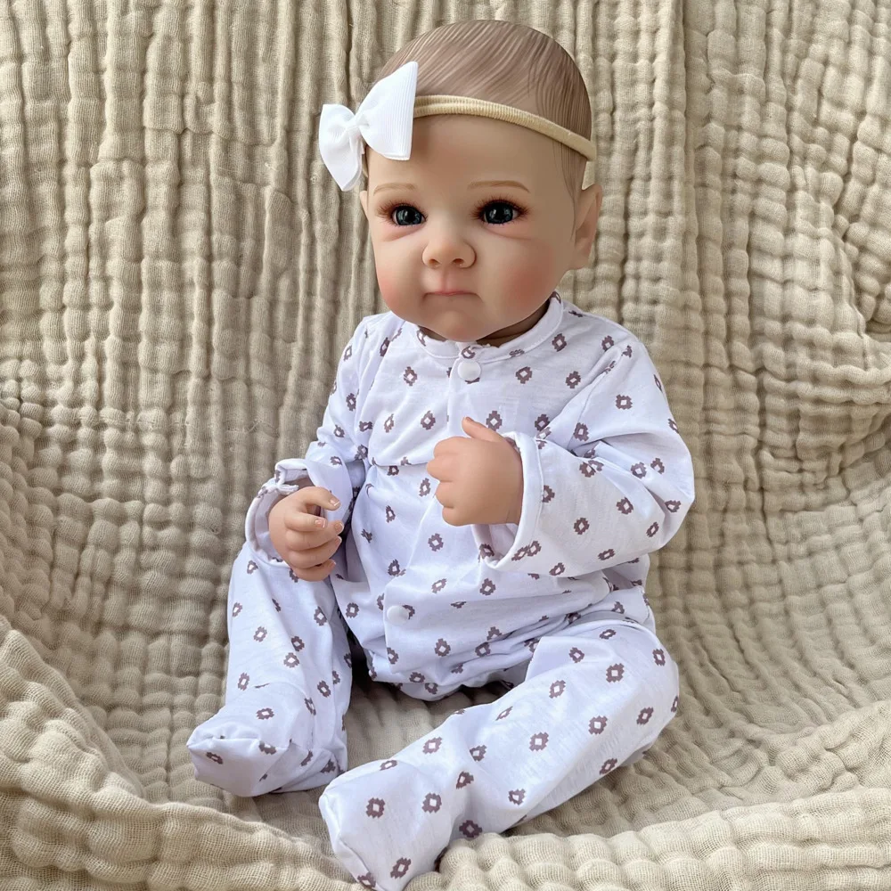 BZDOLL 18inch Realistic Reborn Baby Doll 45cm Full Vinyl Body Lifelike 3D-Skin Toy for Kids Birthday Gift
BZDOLL 18inch Realistic Reborn Baby Doll 45cm Full Vinyl Body Lifelike 3D-Skin Toy for Kids Birthday Gift