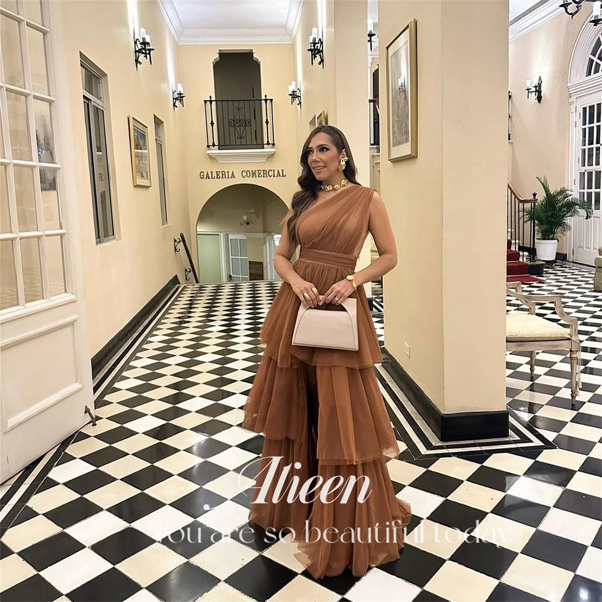Aileen Customized Elegant Women Dresses for Special Occasions Luxury Women's Evening Dresses A-line One Shoulder Layered Party
Aileen Customized Elegant Women Dresses for Special Occasions Luxury Women's Evening Dresses A-line One Shoulder Layered Party