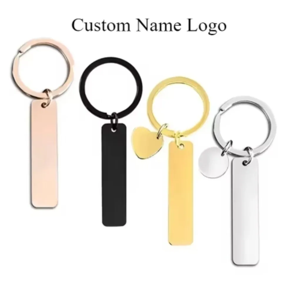 New Style Stainless Rectangular Hang Tag Custom Logo Name Keychain Steel Advertising Holiday Metal Key Ring Engraved Laser Gift
New Style Stainless Rectangular Hang Tag Custom Logo Name Keychain Steel Advertising Holiday Metal Key Ring Engraved Laser Gift