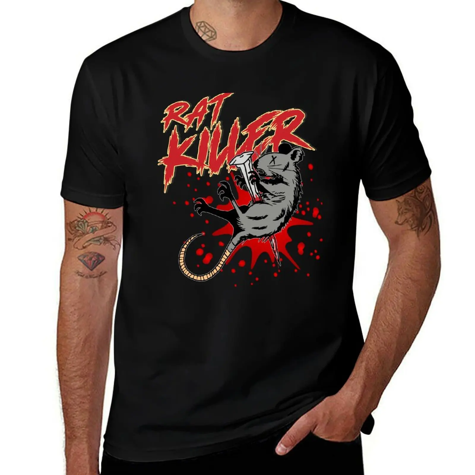 Rat, Killer, mouse, (B) T-Shirt funny t shirts dark humor t shirts for man graphic funny 
Rat, Killer, mouse, (B) T-Shirt funny t shirts dark humor t shirts for man graphic funny