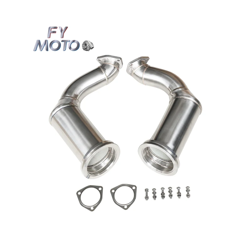 For URUS RSQ8 4.0 V8 2018 Catted Downpipe
For URUS RSQ8 4.0 V8 2018 Catted Downpipe