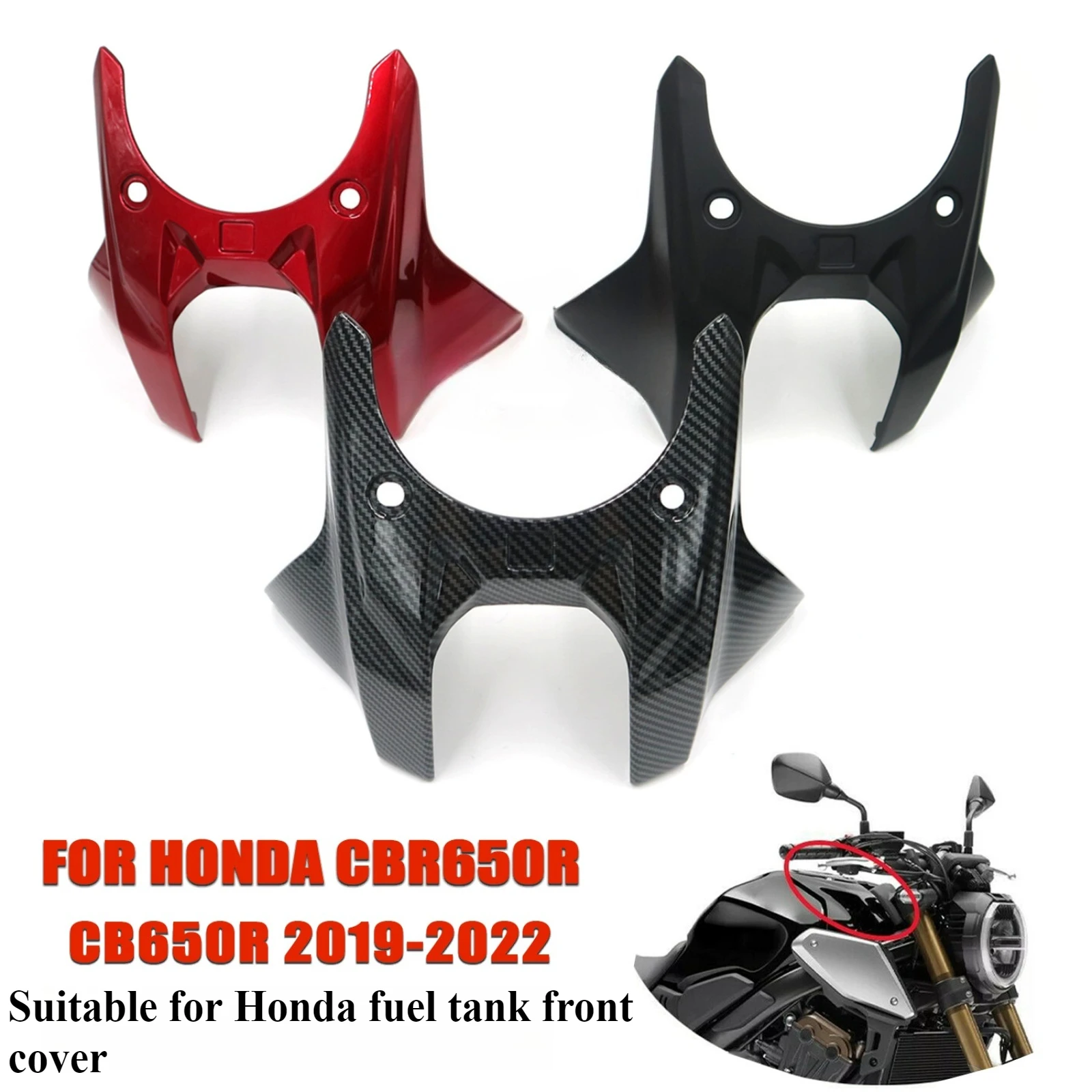 For Honda CBR650R CB650R 2019-2024 Front Fuel Tank Cap Air Tank Fairing Fit Motorcycle Bodywork Mod Replacement Accessories
For Honda CBR650R CB650R 2019-2024 Front Fuel Tank Cap Air Tank Fairing Fit Motorcycle Bodywork Mod Replacement Accessories