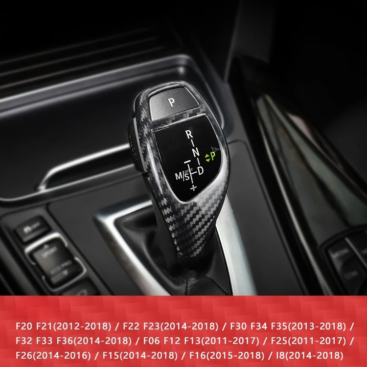 Gear Grip For BMW F20/F21/F22/F23/F30/F34/F35/F06/F12/F13 Real Carbon Fiber High-end Automotive Gear Head Interior Accessories
Gear Grip For BMW F20/F21/F22/F23/F30/F34/F35/F06/F12/F13 Real Carbon Fiber High-end Automotive Gear Head Interior Accessories